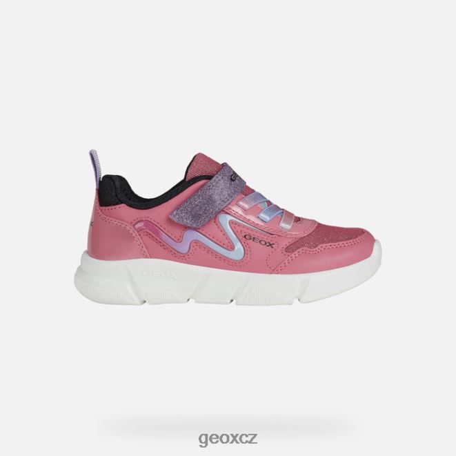 aril dívka 4NH061120 fuchsiová/černá Geox