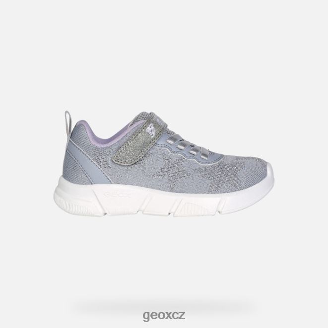 aril dívka 4NH061183 stříbrná/lila Geox