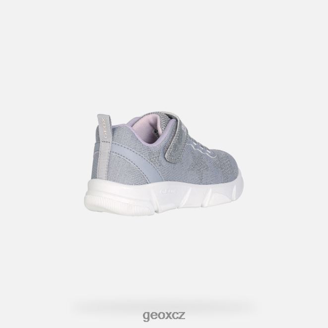 aril dívka 4NH061183 stříbrná/lila Geox