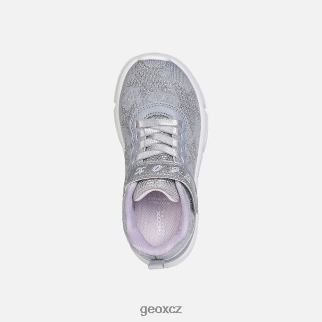 aril dívka 4NH061183 stříbrná/lila Geox