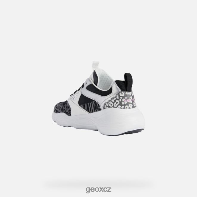 bubblex dívka 4NH061244 Černá bílá Geox