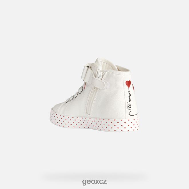 ciak holka 4NH061893 bílá/červená Geox