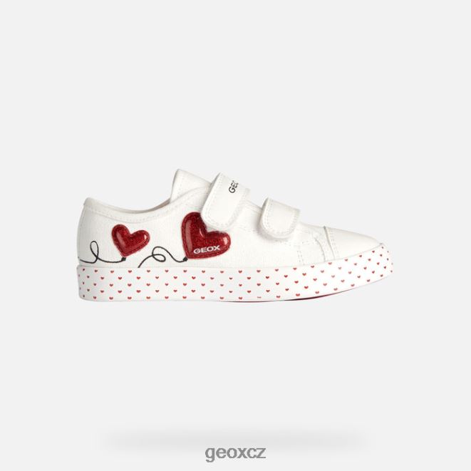 ciak holka 4NH061914 bílá/červená Geox