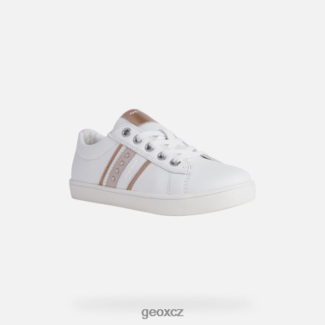 dívka kathe 4NH061135 bílá/světle růže Geox