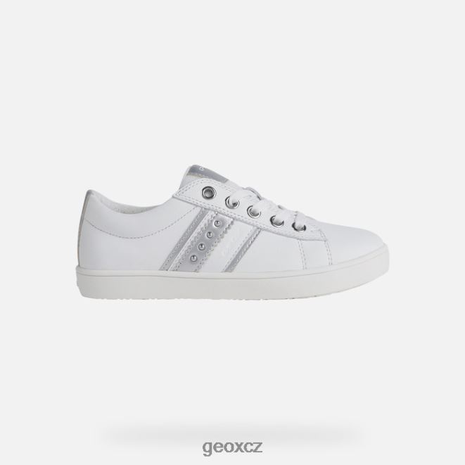 dívka kathe 4NH061861 bílá/stříbrná Geox