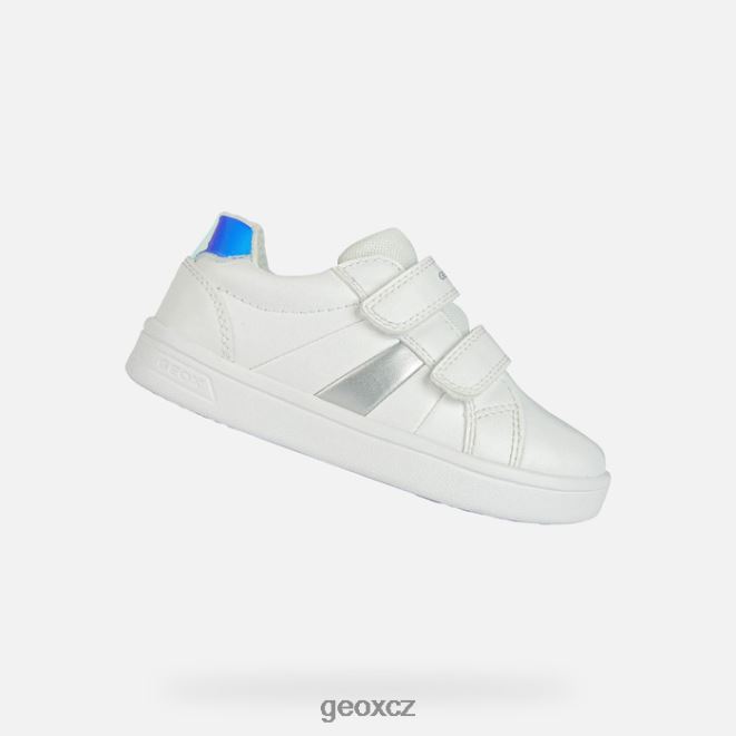 djrocková dívka 4NH061882 bílá/stříbrná Geox