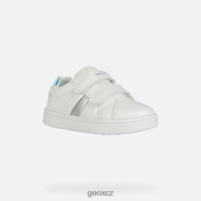 djrocková dívka 4NH061882 bílá/stříbrná Geox