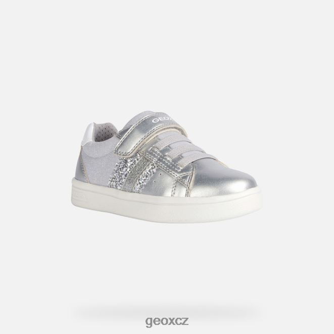 djrocková dívka 4NH061906 stříbrný Geox