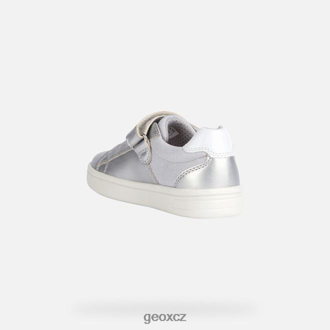 djrocková dívka 4NH061906 stříbrný Geox