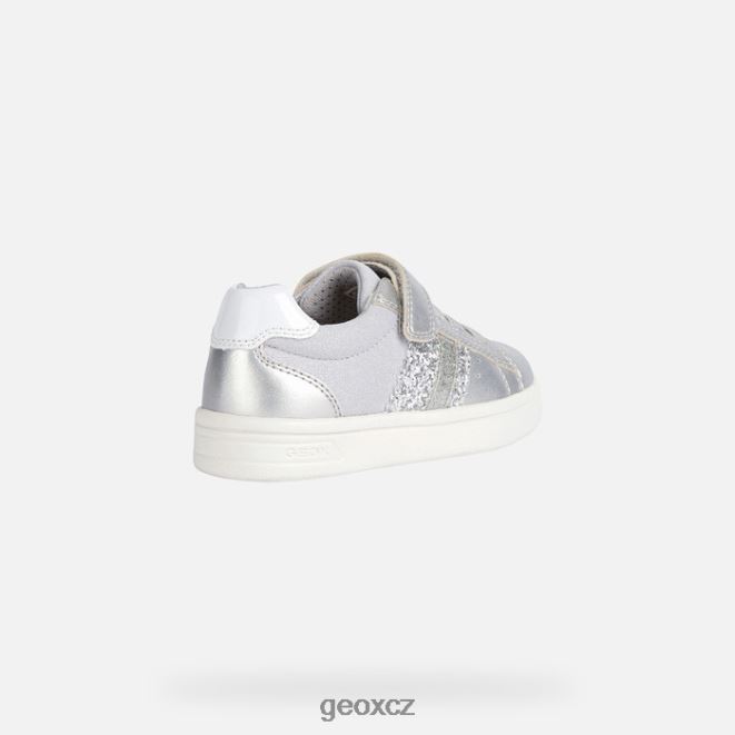 djrocková dívka 4NH061906 stříbrný Geox