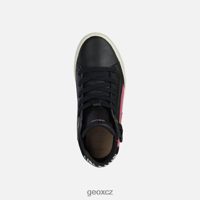 kalisperská dívka 4NH061228 černá/fuchsiová Geox