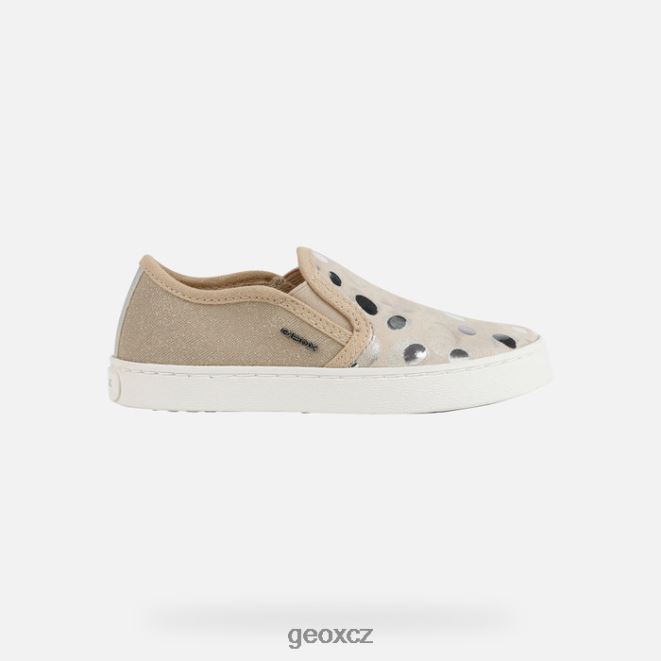 kilwi dívka 4NH061172 béžová/stříbrná Geox