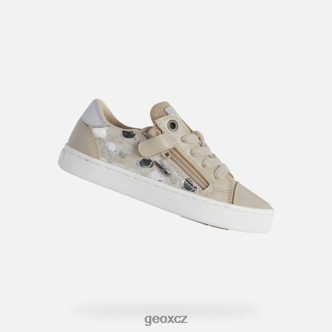 kilwi dívka 4NH061178 béžová/stříbrná Geox