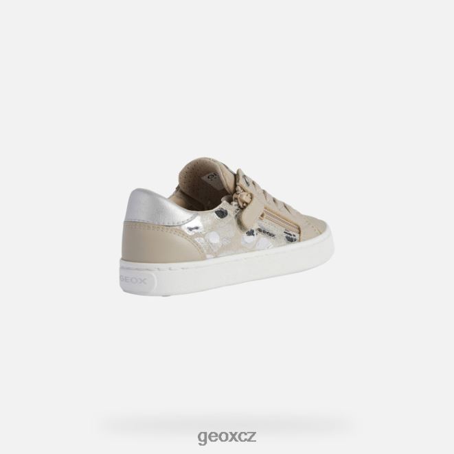 kilwi dívka 4NH061178 béžová/stříbrná Geox