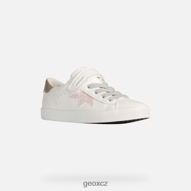 kilwi dívka 4NH061863 bílá/růžová Geox