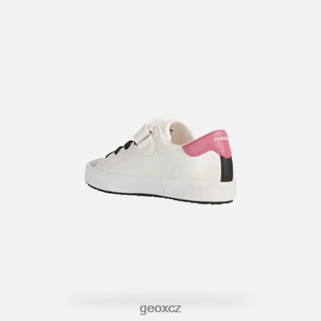 kilwi dívka 4NH061864 bílá/fuchsiová Geox