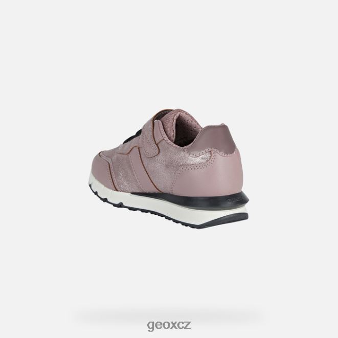 půsty dívka 4NH061190 růžový kouř Geox