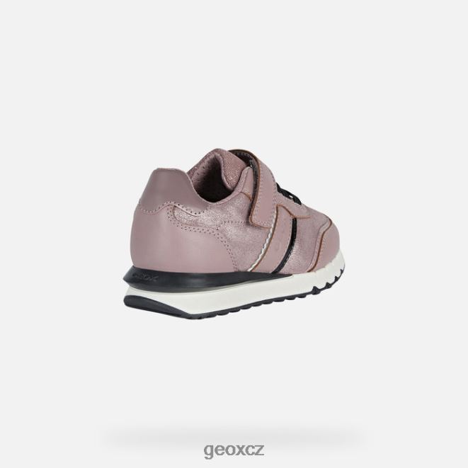 půsty dívka 4NH061190 růžový kouř Geox