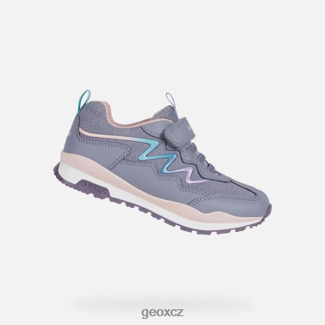 pavel dívka 4NH061240 šedá/růžová Geox