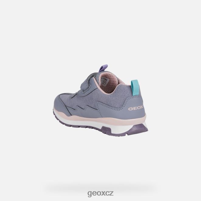 pavel dívka 4NH061240 šedá/růžová Geox