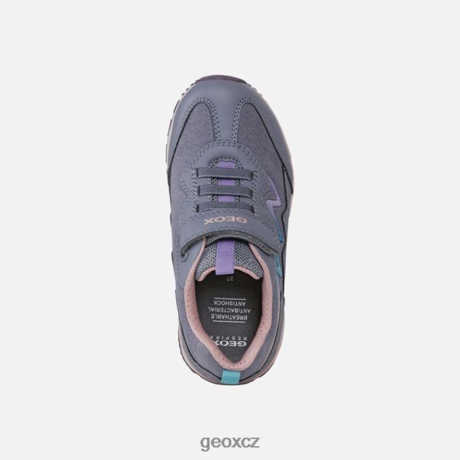 pavel dívka 4NH061240 šedá/růžová Geox