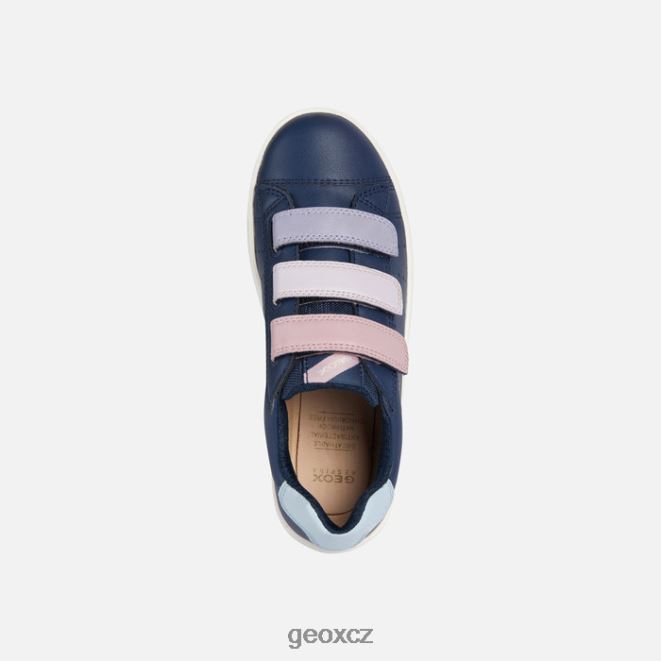 silenex dívka 4NH061868 námořnictvo/růže Geox