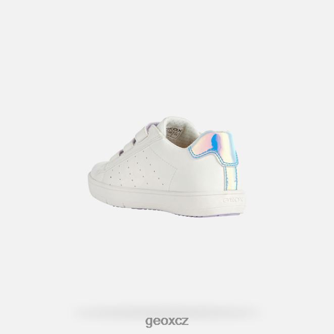 silenex dívka 4NH061878 bílá/duhovka Geox