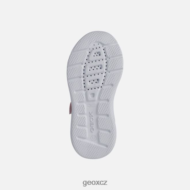 sprinterská dívka 4NH061123 růžová/bílá Geox