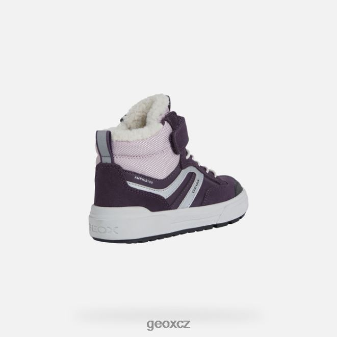weemble abx junior 4NH061067 fialová/růžová Geox