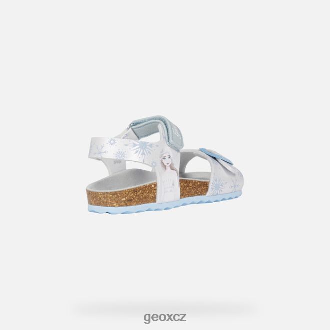 dívka adriel 4NH061236 bílá/obloha Geox