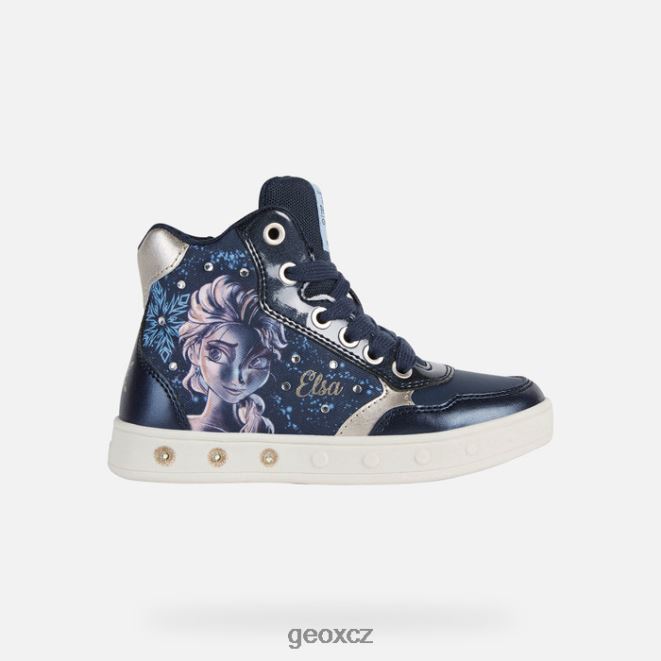 skylin dívka 4NH061187 tmavě námořnická/platina Geox