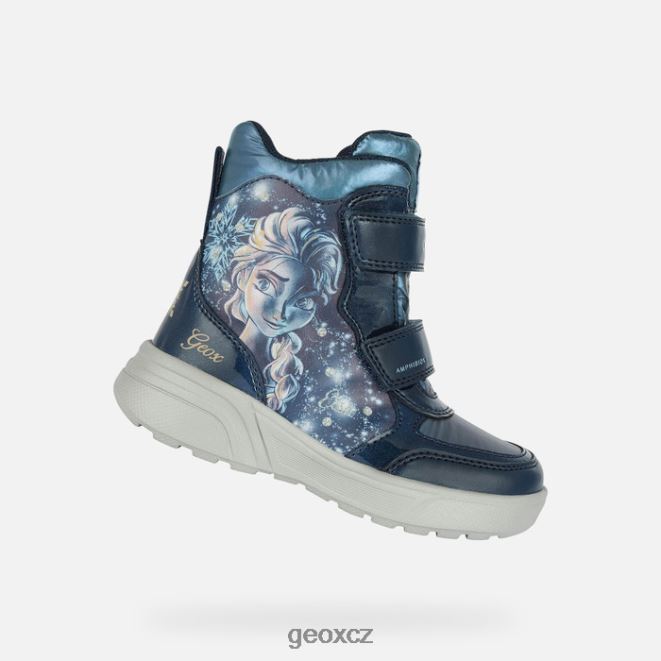 sveggen abx dívka 4NH061097 tmavě námořnická/platina Geox