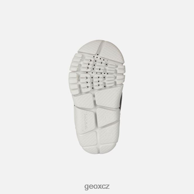 flexyper abx baby 4NH06889 šedá/oranžová Geox