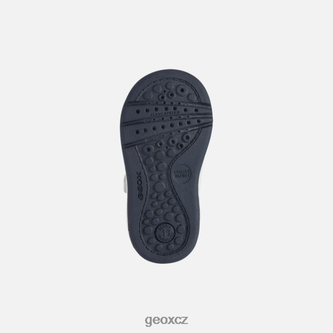 biglia dítě 4NH061429 bílá/královská Geox