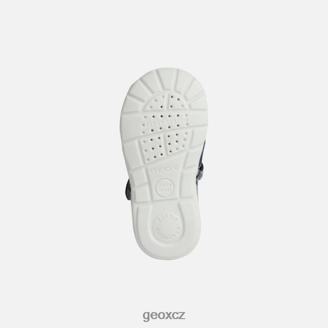 elthan chlapeček 4NH061483 šedá/námořnická Geox