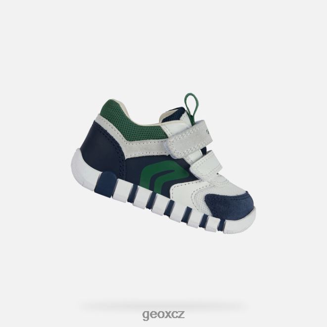 iupidoo chlapeček 4NH061455 bílá/námořnická Geox