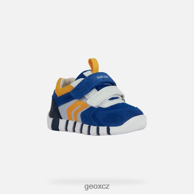 iupidoo chlapeček 4NH062020 královská/žlutá Geox