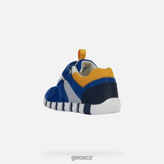 iupidoo chlapeček 4NH062020 královská/žlutá Geox