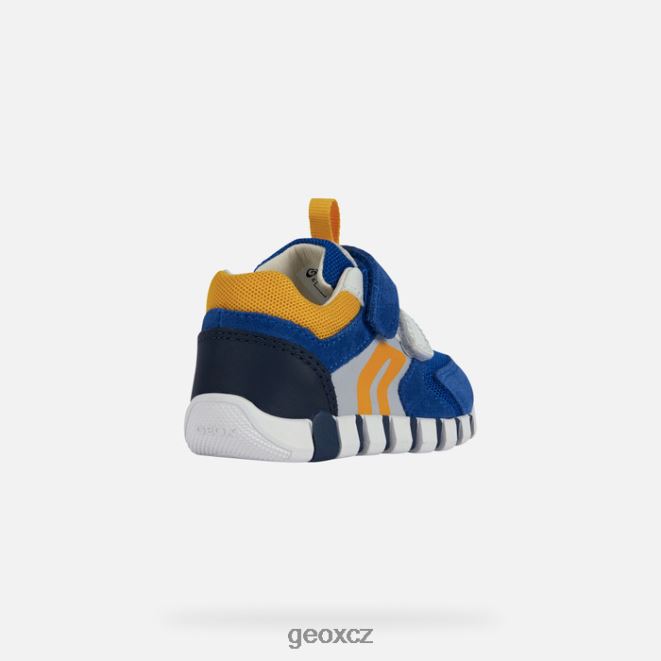 iupidoo chlapeček 4NH062020 královská/žlutá Geox