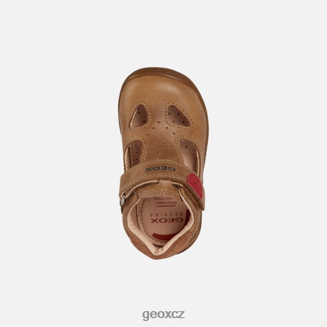 macchia dítě 4NH062009 karamel Geox