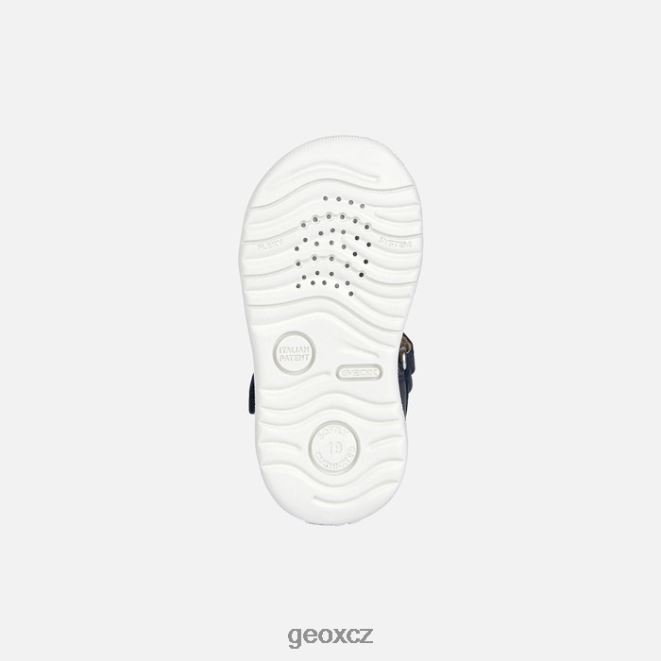 sandály macchia baby 4NH061471 námořnictvo Geox