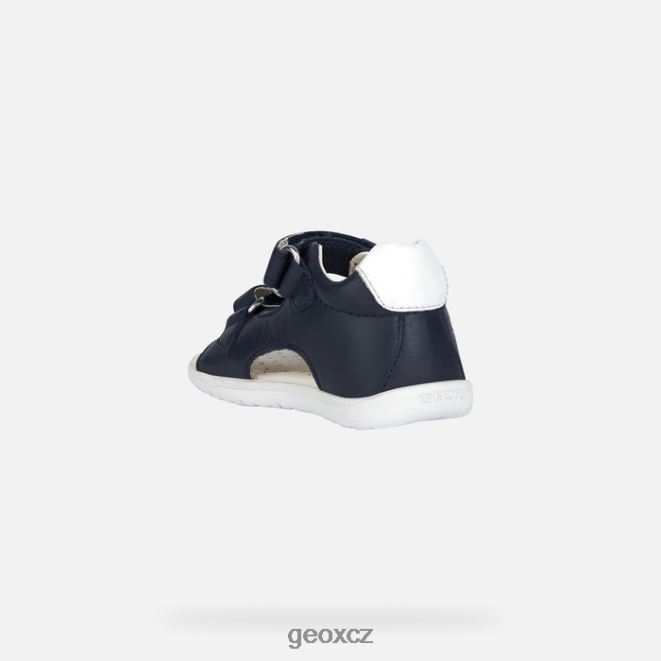 sandály macchia baby 4NH061552 námořnictvo Geox