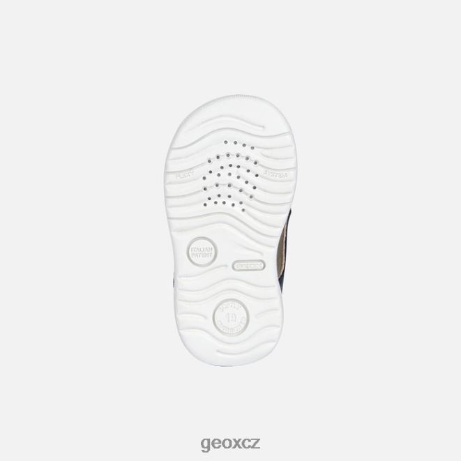 sandály macchia baby 4NH061552 námořnictvo Geox