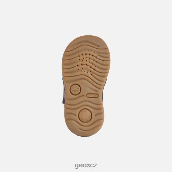 sandály macchia baby 4NH061649 námořnictvo Geox