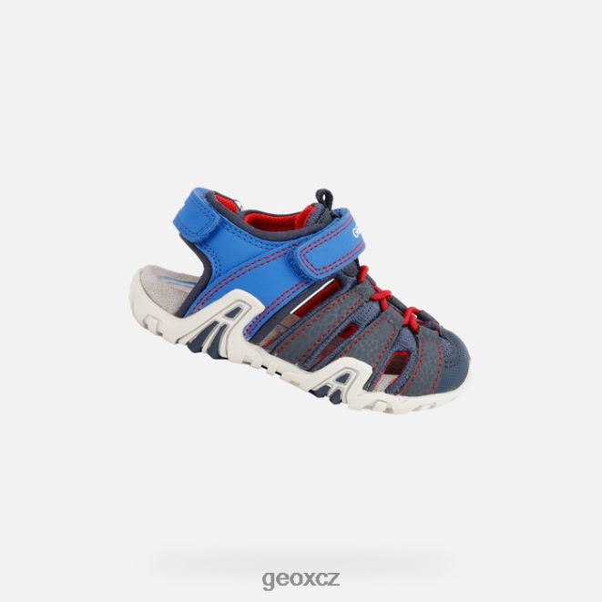 kraze batole 4NH061446 královská/červená Geox