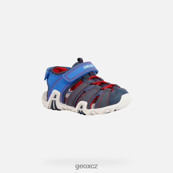 kraze batole 4NH061446 královská/červená Geox