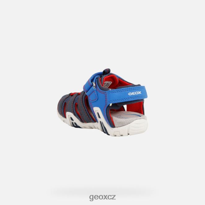 kraze batole 4NH061446 královská/červená Geox