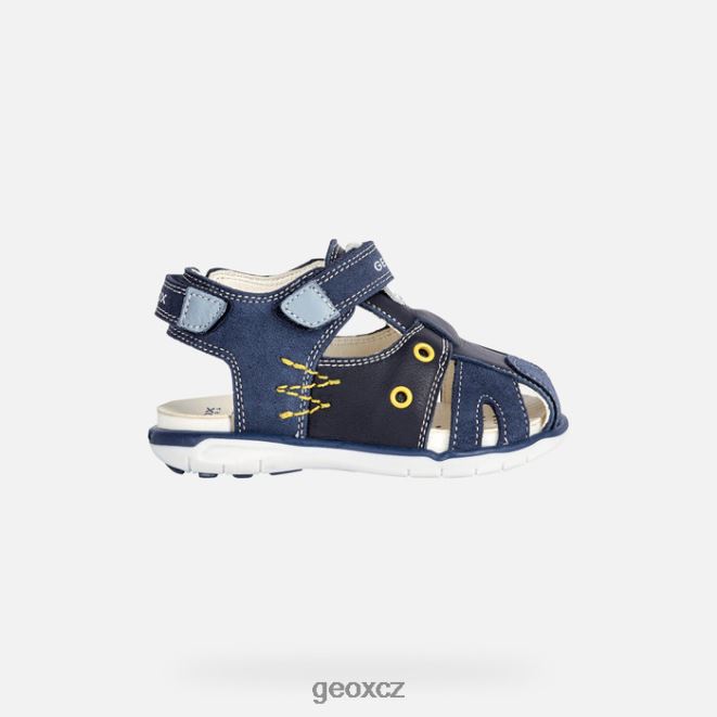 sandál Dillí batole 4NH061566 námořnictvo Geox