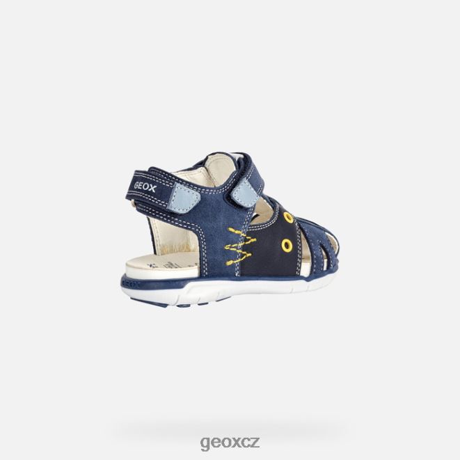 sandál Dillí batole 4NH061566 námořnictvo Geox