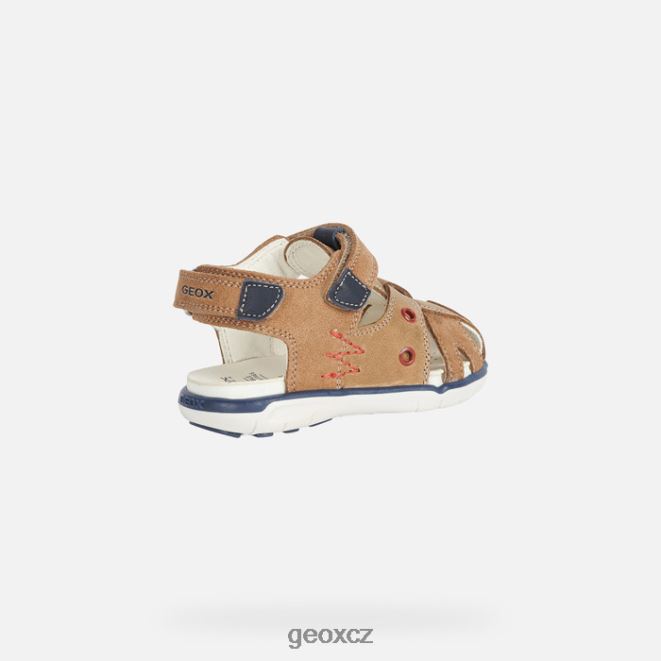 sandál Dillí batole 4NH061598 karamel Geox